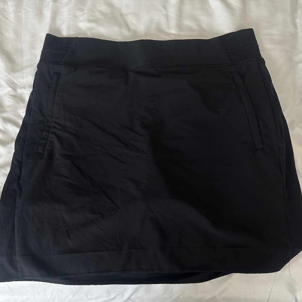Athleta Black Skort with Pockets